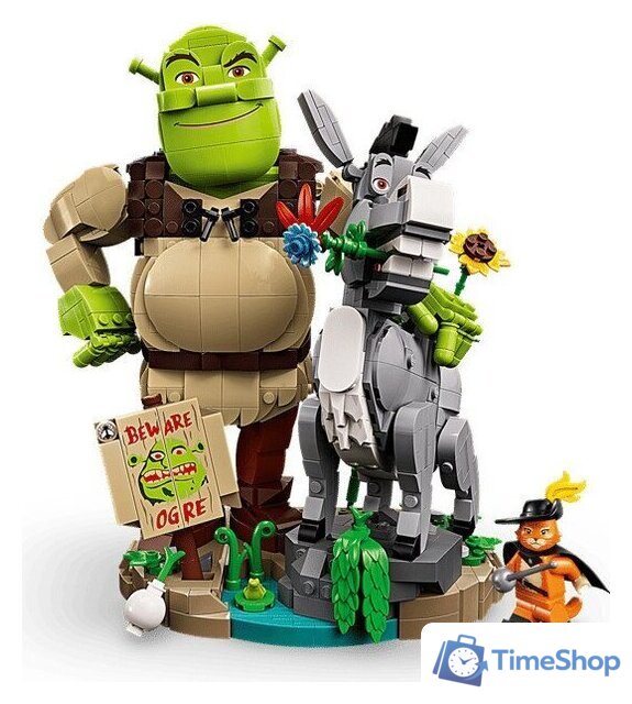 Конструктор LEGO Shrek 72423 Фигурки Шрек, Осел и Кот в сапогах - Изображение №5 — Интернет-магазин Time-Shop