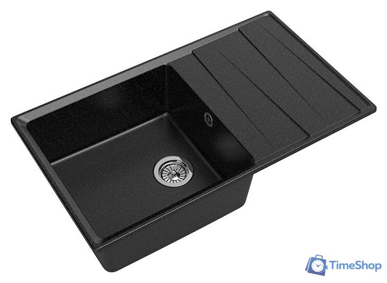 Кухонная мойка GranFest GF-LV-860L (черный) - Изображение №1 — Интернет-магазин Time-Shop