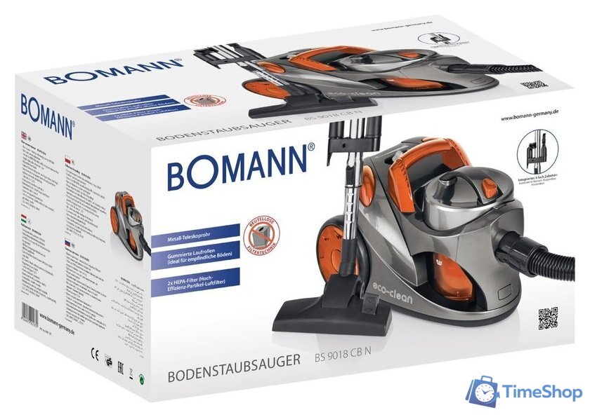 Пылесос Bomann BS 9018 CB - Изображение №3 — Интернет-магазин Time-Shop