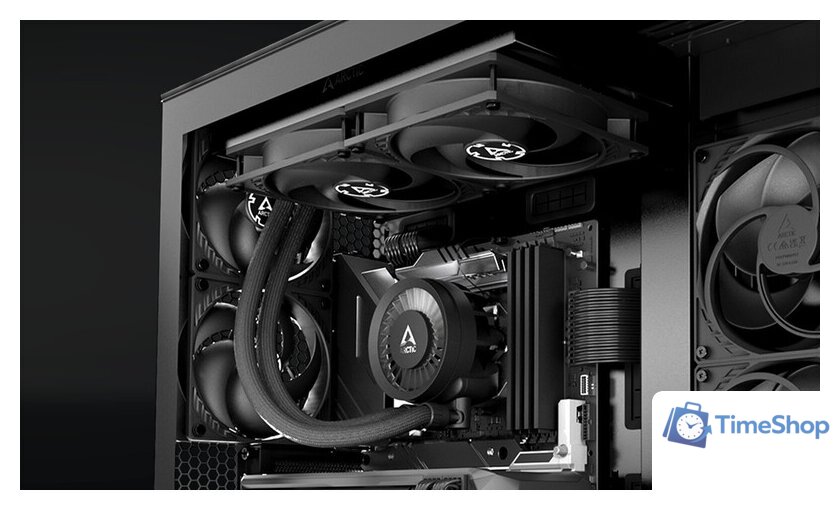 Система жидкостного охлаждения для процессора Arctic Liquid Freezer III 280 Black ACFRE00135A - Изображение №9 — Интернет-магазин Time-Shop