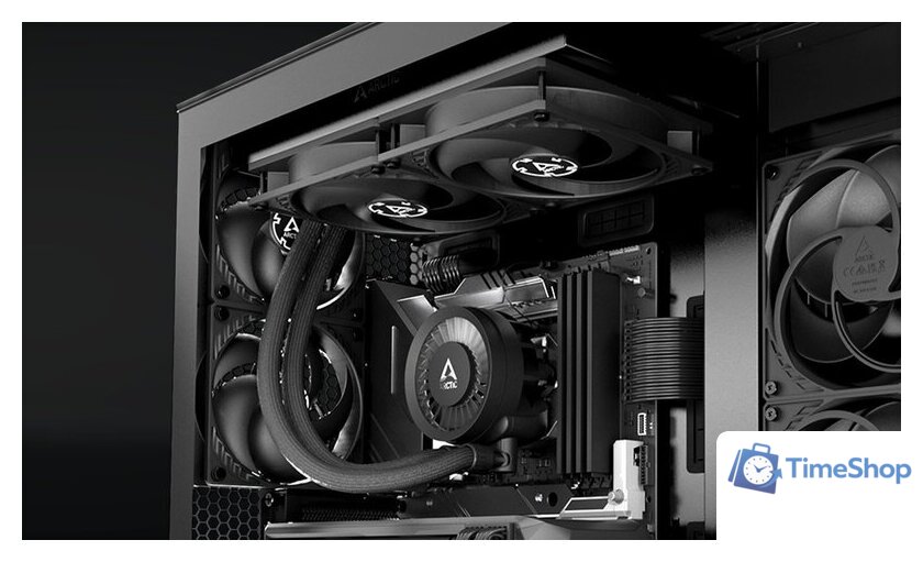 Система жидкостного охлаждения для процессора Arctic Liquid Freezer III 280 Black ACFRE00135A - Изображение №9 — Интернет-магазин Time-Shop
