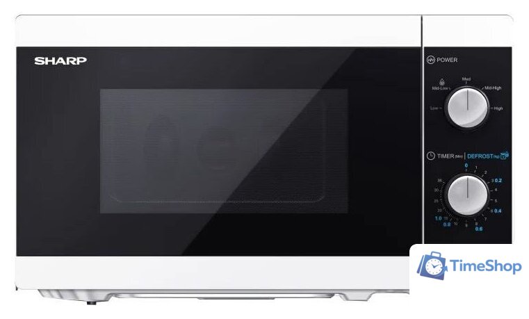 Микроволновая печь Sharp YC-MS01E-W - Изображение №1 — Интернет-магазин Time-Shop