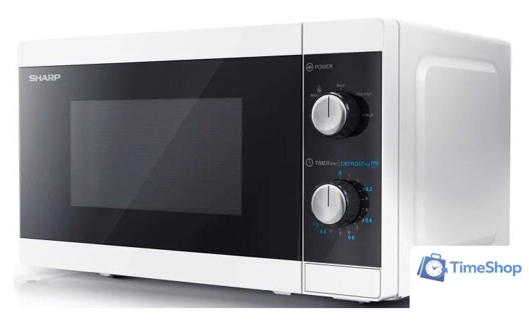 Микроволновая печь Sharp YC-MS01E-W - Изображение №6 — Интернет-магазин Time-Shop