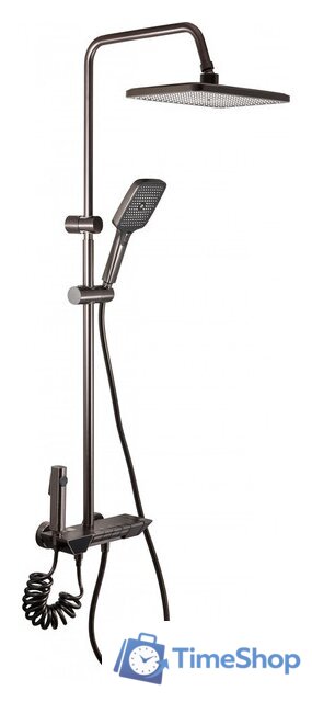 Душевая система  Ekko E2601-21 (темно-серый) - Изображение №1 — Интернет-магазин Time-Shop