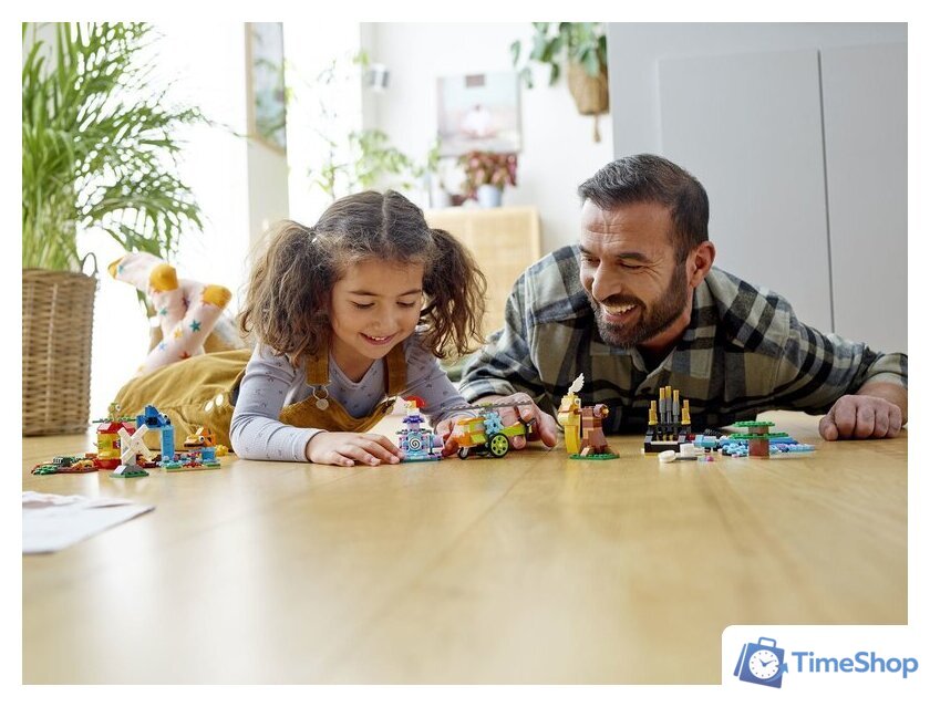 Набор деталей LEGO Classic 11019 Кубики и функции - Изображение №10 — Интернет-магазин Time-Shop