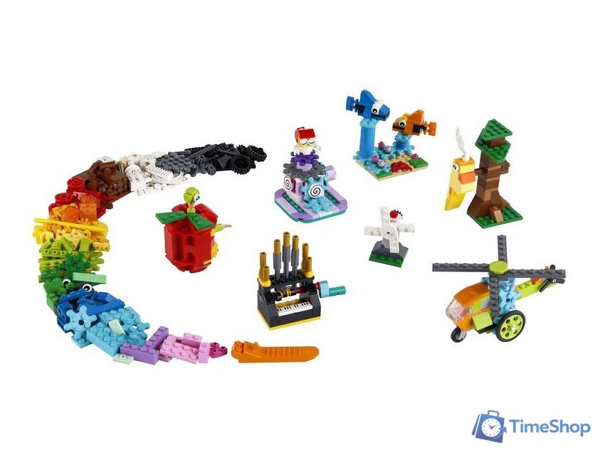 Набор деталей LEGO Classic 11019 Кубики и функции - Изображение №3 — Интернет-магазин Time-Shop