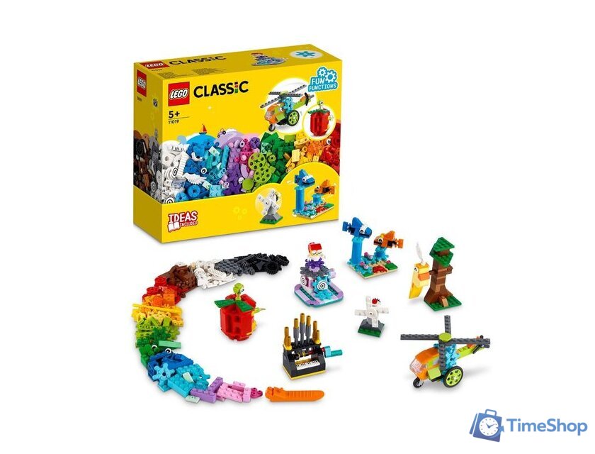 Набор деталей LEGO Classic 11019 Кубики и функции - Изображение №2 — Интернет-магазин Time-Shop