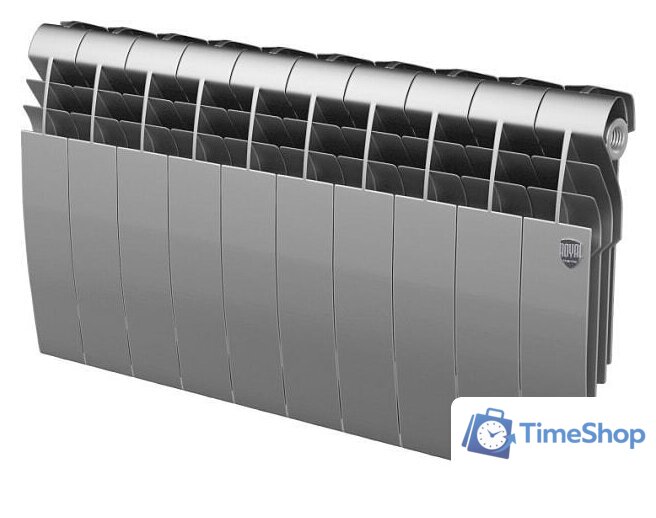 Биметаллический радиатор Royal Thermo BiLiner 350 Silver Satin (10 секций) - Изображение №1 — Интернет-магазин Time-Shop