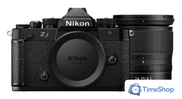 Беззеркальный фотоаппарат Nikon Zf Kit 24-70mm f/4 S (черный) - Изображение №1 — Интернет-магазин Time-Shop