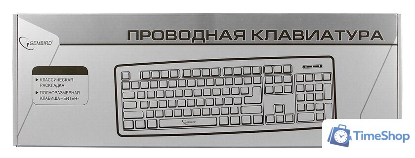 Клавиатура Gembird KB-8320U-BL - Изображение №3 — Интернет-магазин Time-Shop