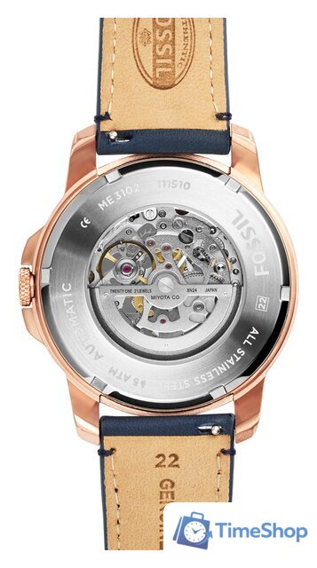 Наручные часы Fossil ME3102 - Изображение №3 — Интернет-магазин Time-Shop
