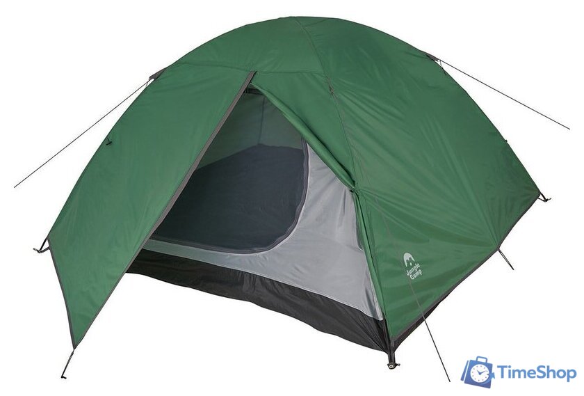 Треккинговая палатка Jungle Camp Dallas 3 (зеленый) - Изображение №1 — Интернет-магазин Time-Shop