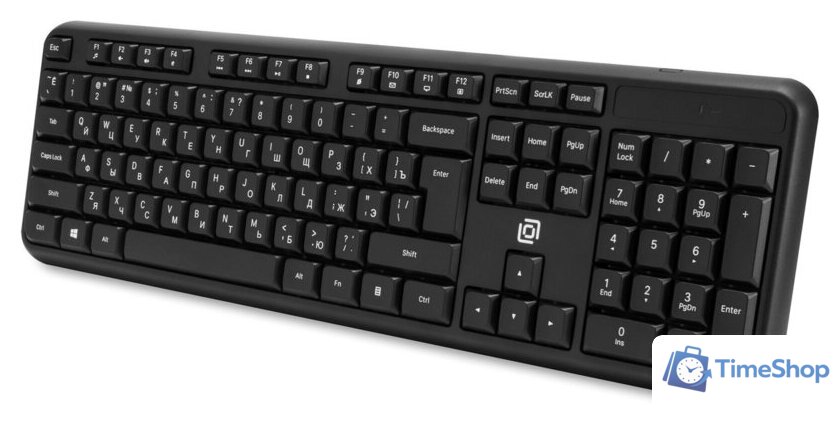 Клавиатура Оклик K888W (черный) - Изображение №3 — Интернет-магазин Time-Shop