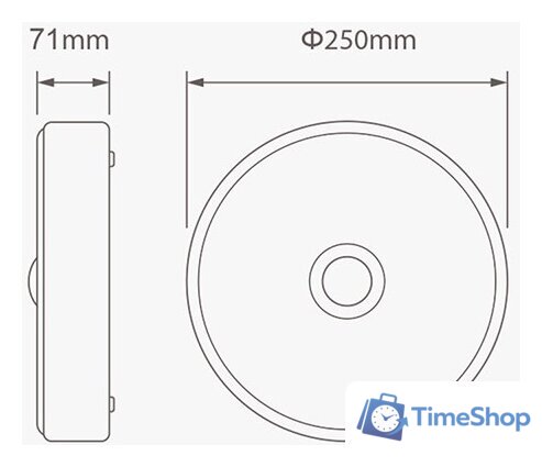 Светильник-тарелка Yeelight Ceiling Light YLXD09YL - Изображение №5 — Интернет-магазин Time-Shop