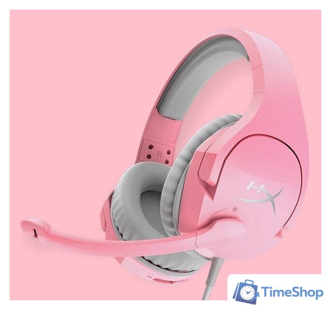 Наушники HyperX Cloud Stinger (розовый) - Изображение №12 — Интернет-магазин Time-Shop