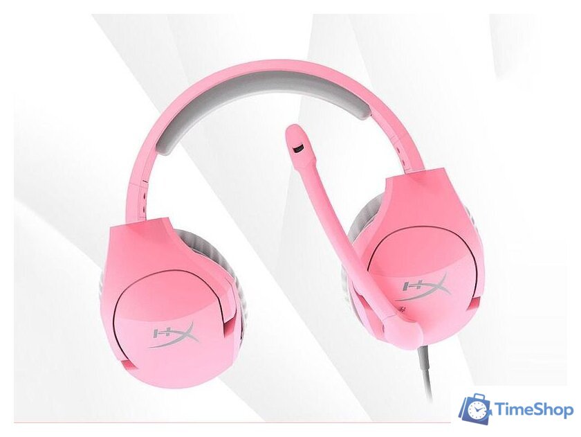 Наушники HyperX Cloud Stinger (розовый) - Изображение №6 — Интернет-магазин Time-Shop
