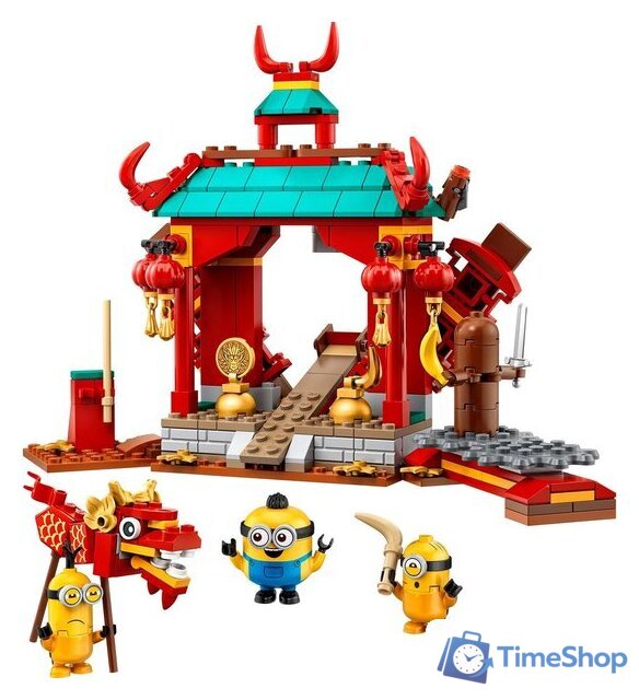 Конструктор LEGO Minions 75550 Миньоны бойцы кунг-фу - Изображение №3 — Интернет-магазин Time-Shop
