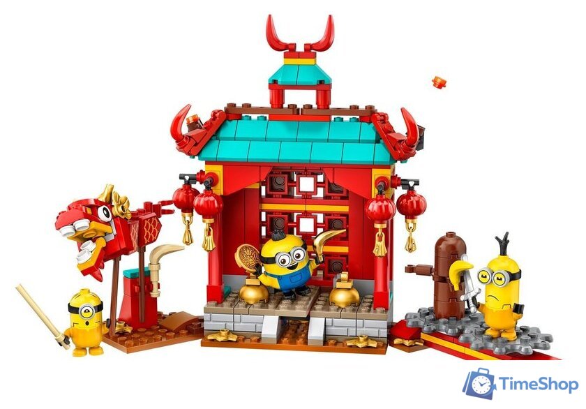 Конструктор LEGO Minions 75550 Миньоны бойцы кунг-фу - Изображение №9 — Интернет-магазин Time-Shop