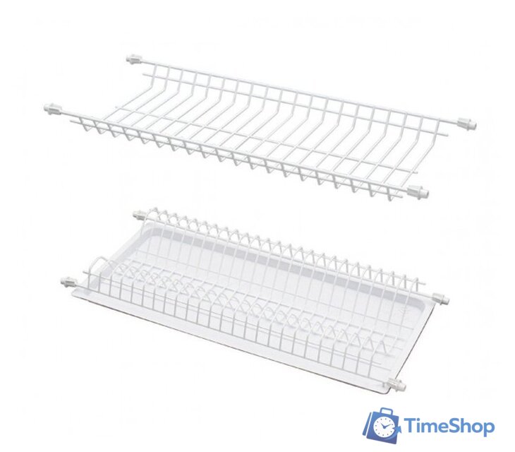 Готовая кухня Интерлиния Мила Крафт 1.2x1.7 (дуб вотан/дуб вотан/серый каспий) - Изображение №2 — Интернет-магазин Time-Shop