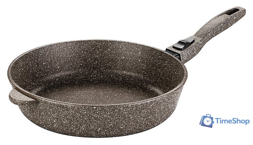 Сковорода Elan Gallery Гармония вкуса 120346 (коричневый опал) - Изображение №5 — Интернет-магазин Time-Shop