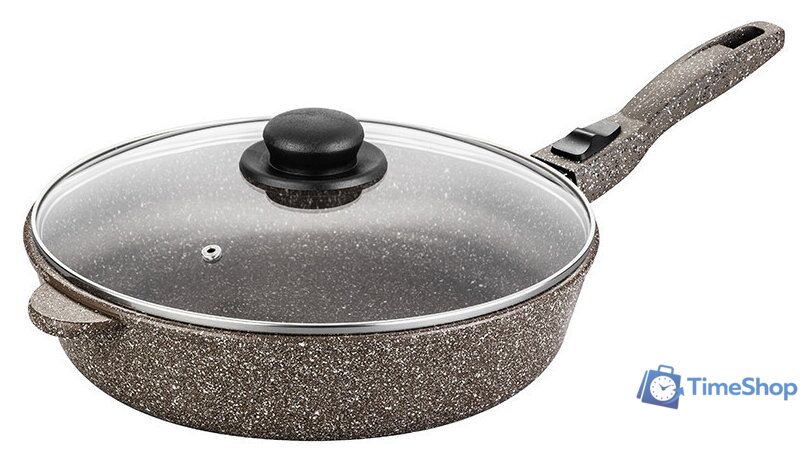 Сковорода Elan Gallery Гармония вкуса 120346 (коричневый опал) - Изображение №1 — Интернет-магазин Time-Shop