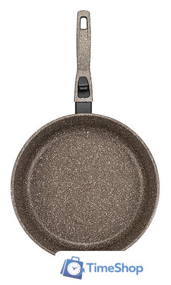 Сковорода Elan Gallery Гармония вкуса 120346 (коричневый опал) - Изображение №4 — Интернет-магазин Time-Shop