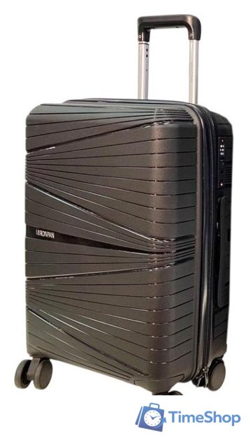Чемодан-спиннер Mironpan 23103 (S, черный) - Изображение №1 — Интернет-магазин Time-Shop