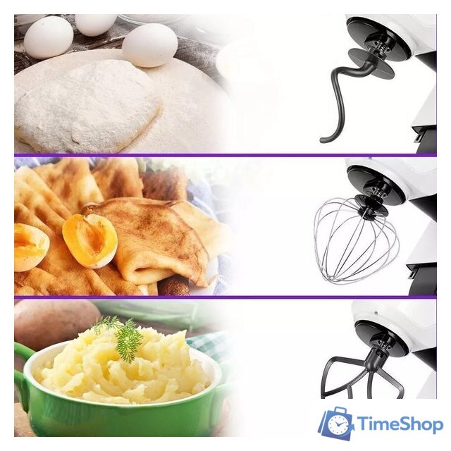 Планетарный миксер Kitfort KT-3442 - Изображение №4 — Интернет-магазин Time-Shop