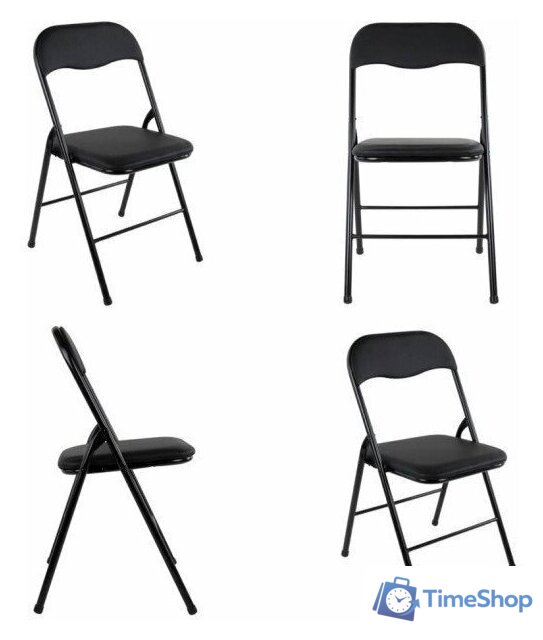 Офисный стул Brabix Golf CF-007 4 шт (черный) - Изображение №1 — Интернет-магазин Time-Shop