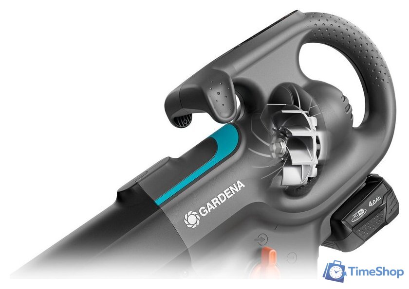 Колесная воздуходувка Gardena 14895-20 (с 1-им АКБ) - Изображение №3 — Интернет-магазин Time-Shop