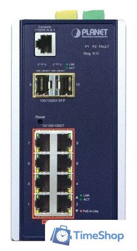 Управляемый коммутатор 2-го уровня PLANET IGS-10020HPT - Изображение №2 — Интернет-магазин Time-Shop