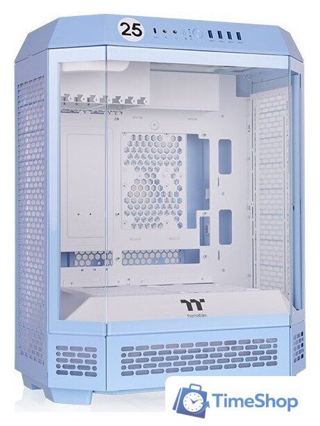 Корпус Thermaltake The Tower 600 Hydrangea Blue CA-1Z1-00MFWN-00 - Изображение №3 — Интернет-магазин Time-Shop