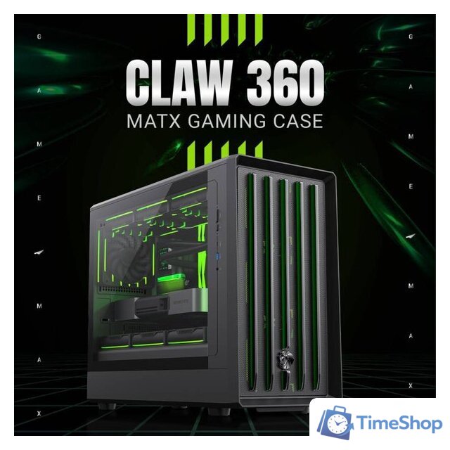 Корпус GameMax Legend CLAW 360 (черный) - Изображение №8 — Интернет-магазин Time-Shop