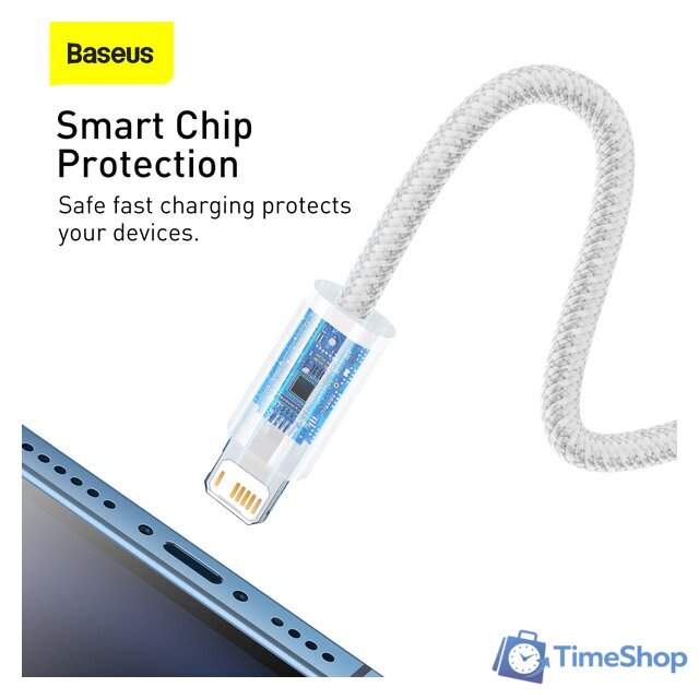 Кабель Baseus Dynamic Series Fast Charging Data Cable USB to iP CALD000502 - Изображение №13 — Интернет-магазин Time-Shop