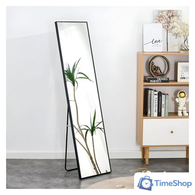 Зеркало EMZE Floor 40x150 DK23502.CHE (черный) - Изображение №2 — Интернет-магазин Time-Shop