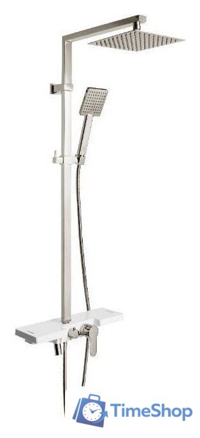 Душевая система  Rea Lucas REA-P0221 (хром/белый) - Изображение №1 — Интернет-магазин Time-Shop