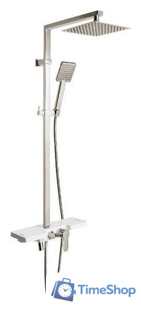 Душевая система  Rea Lucas REA-P0221 (хром/белый) - Изображение №1 — Интернет-магазин Time-Shop