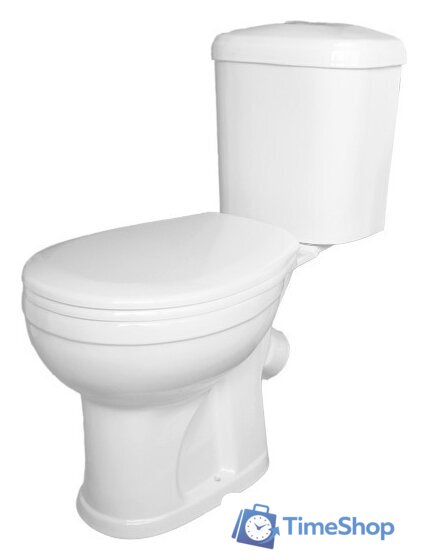 Унитаз напольный Оскольская керамика Дора (белый) - Изображение №1 — Интернет-магазин Time-Shop