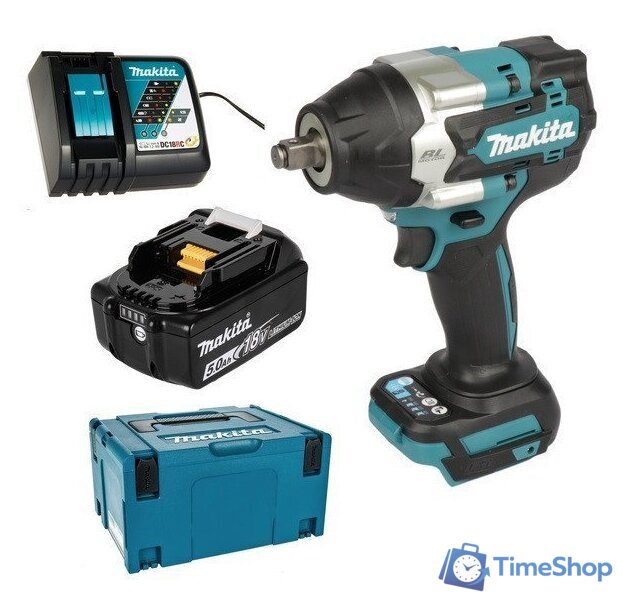Гайковерт Makita DTW700RT1J (с 1-им АКБ, кейс) - Изображение №1 — Интернет-магазин Time-Shop