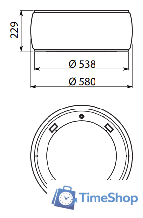 Кухонная вытяжка Falmec Soffio Circle-Tech Island 58 600 м3/ч (белый) - Изображение №5 — Интернет-магазин Time-Shop