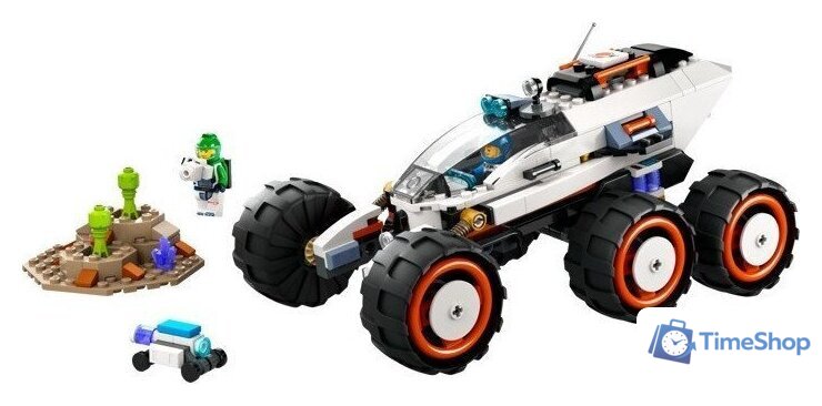 Конструктор LEGO City 60431 Марсоход и инопланетная жизнь - Изображение №2 — Интернет-магазин Time-Shop