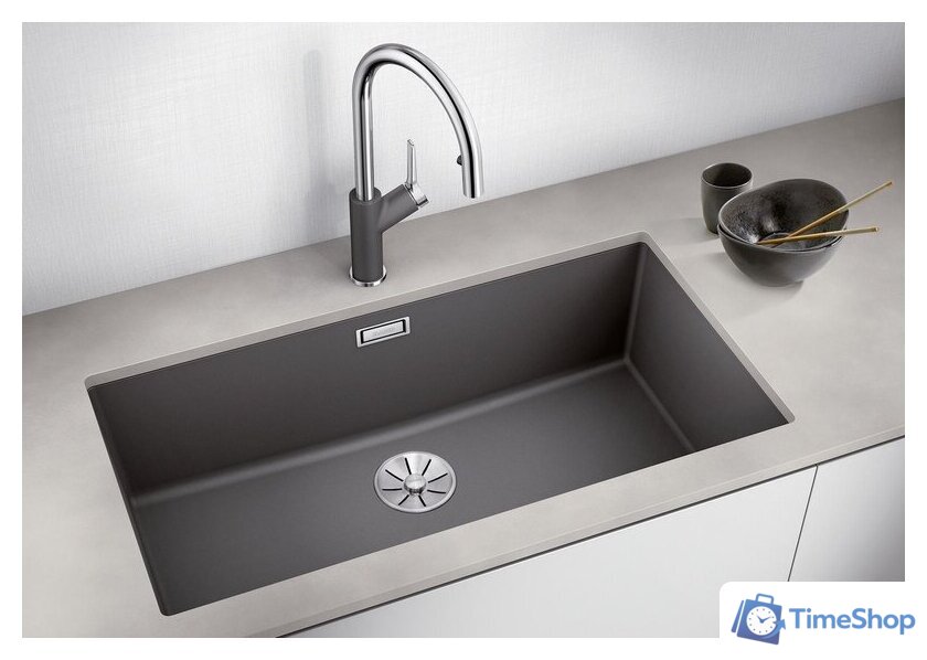 Кухонная мойка Blanco Subline 800-U 527174 (мягкий белый) - Изображение №2 — Интернет-магазин Time-Shop