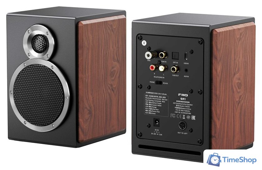Акустика FiiO SA1 (коричневый) - Изображение №1 — Интернет-магазин Time-Shop