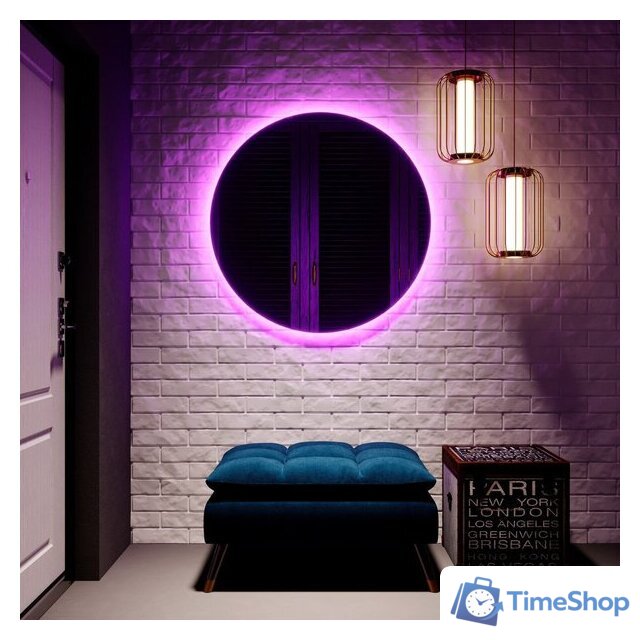  Silver Mirrors Зеркало Savanna D1000 RGB LED-00002603 - Изображение №16 — Интернет-магазин Time-Shop