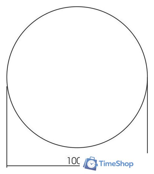  Silver Mirrors Зеркало Savanna D1000 RGB LED-00002603 - Изображение №3 — Интернет-магазин Time-Shop