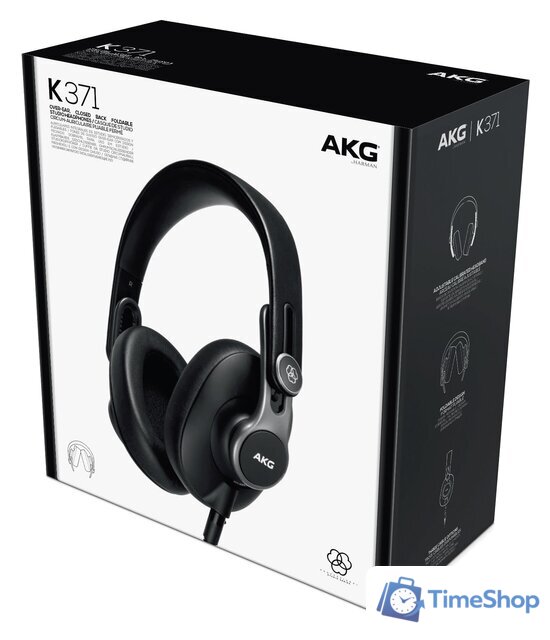 Наушники AKG K371 - Изображение №10 — Интернет-магазин Time-Shop