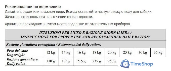 Сухой корм для собак Vivere Medium Adult Duck 20 кг - Изображение №2 — Интернет-магазин Time-Shop