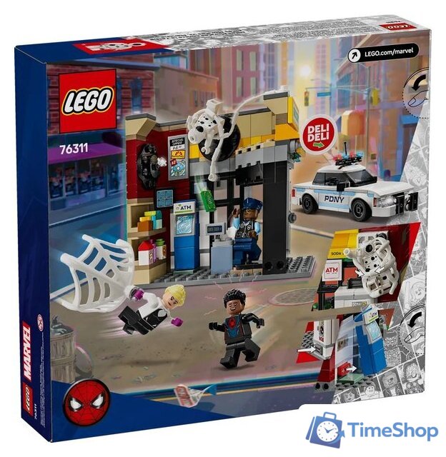 Конструктор LEGO Super Heroes Через вселенные: Майлз Моралес против Спота 76311 - Изображение №2 — Интернет-магазин Time-Shop