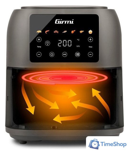 Аэрогриль (аэрофритюрница) Girmi FG9200 - Изображение №2 — Интернет-магазин Time-Shop