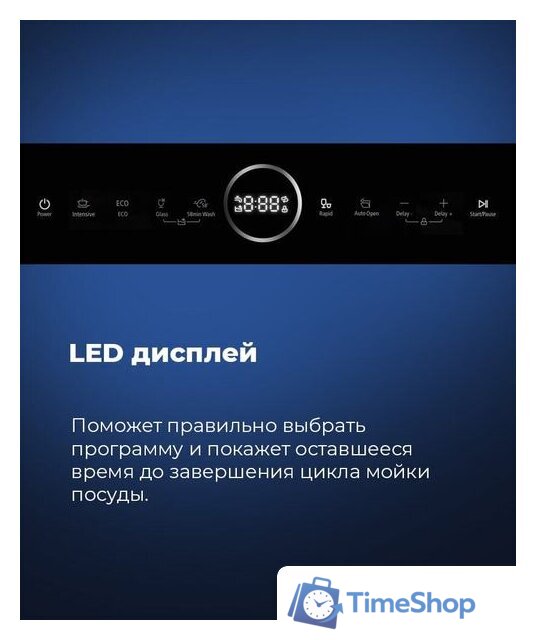 Настольная посудомоечная машина MAUNFELD MWF06IM - Изображение №23 — Интернет-магазин Time-Shop